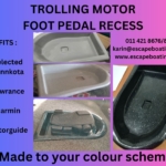 Trollling Motor Foot Pedal Recess